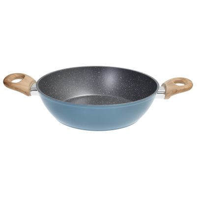 Skillet TOGNANA Skyline Stone Skys, Two Handles, 28cm, Blue