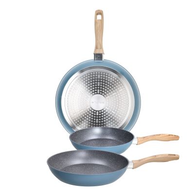 Set of 3 Pans cm 20+24+28 STONE SKYS