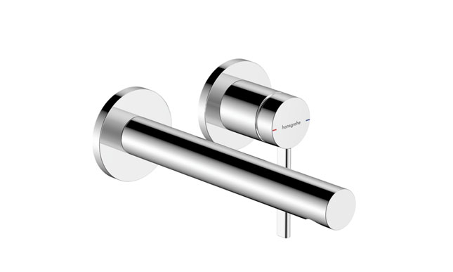 Built-in washbasin faucet