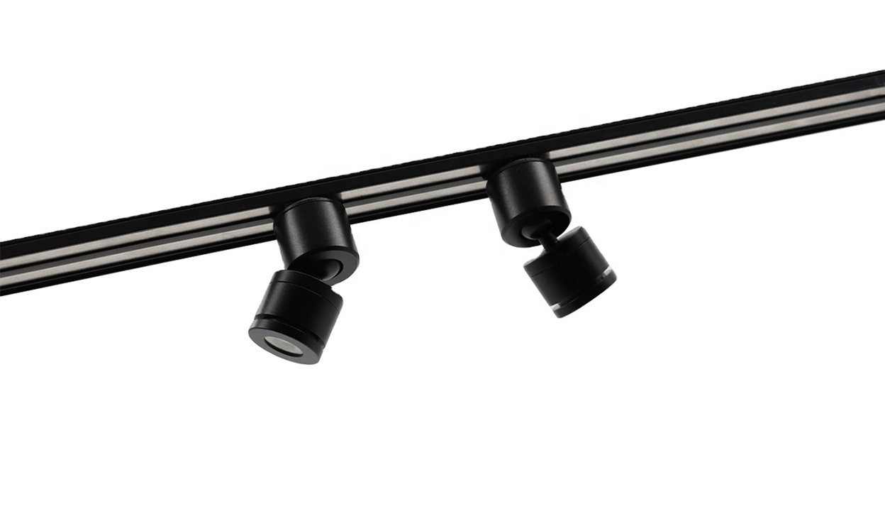Commercial Showcases Track system